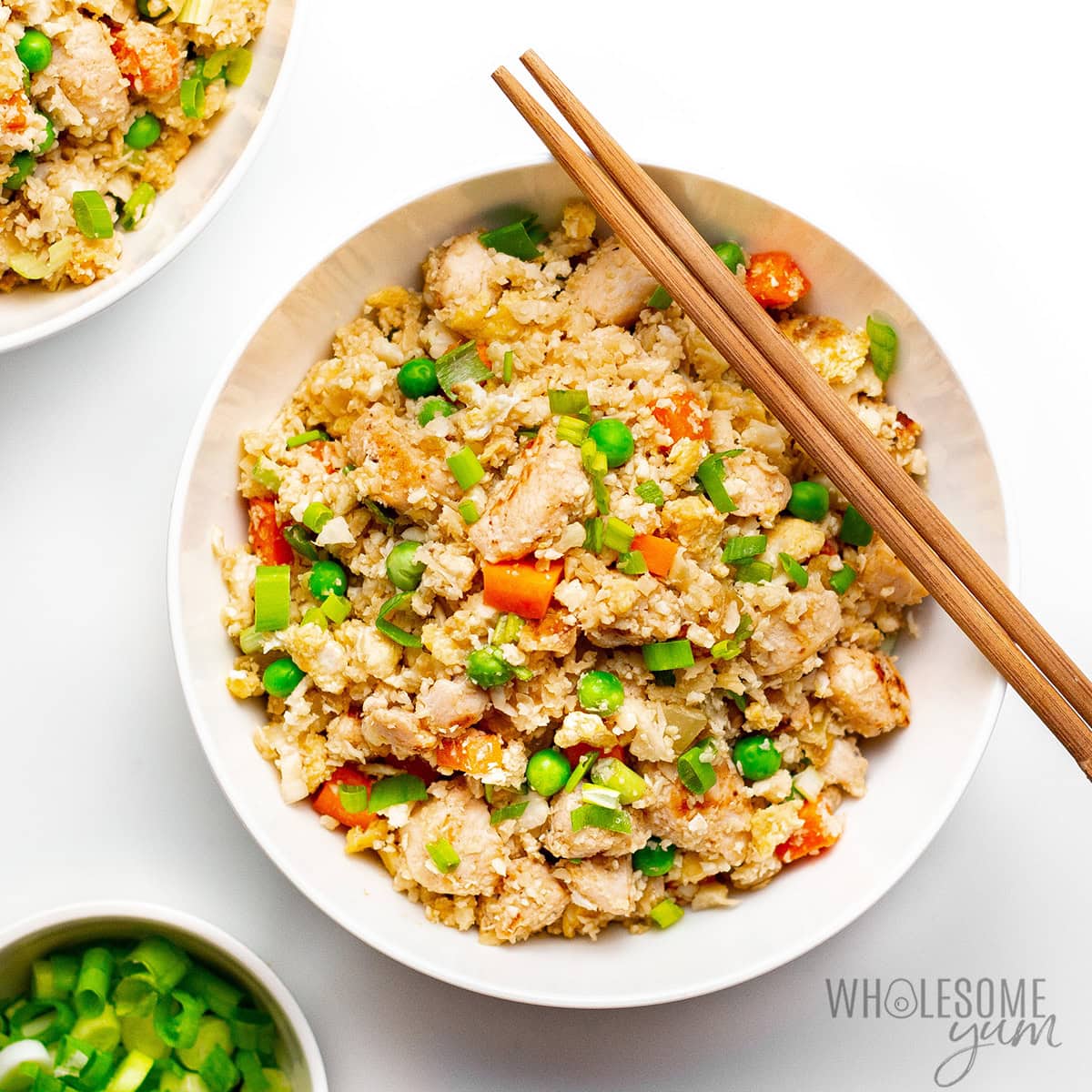 Minute Cauliflower Chicken Fried Rice: Easy Family Meal